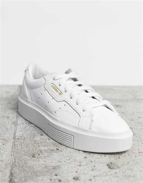 adidas sleek super weiß|adidas sleek super shoes outfit.